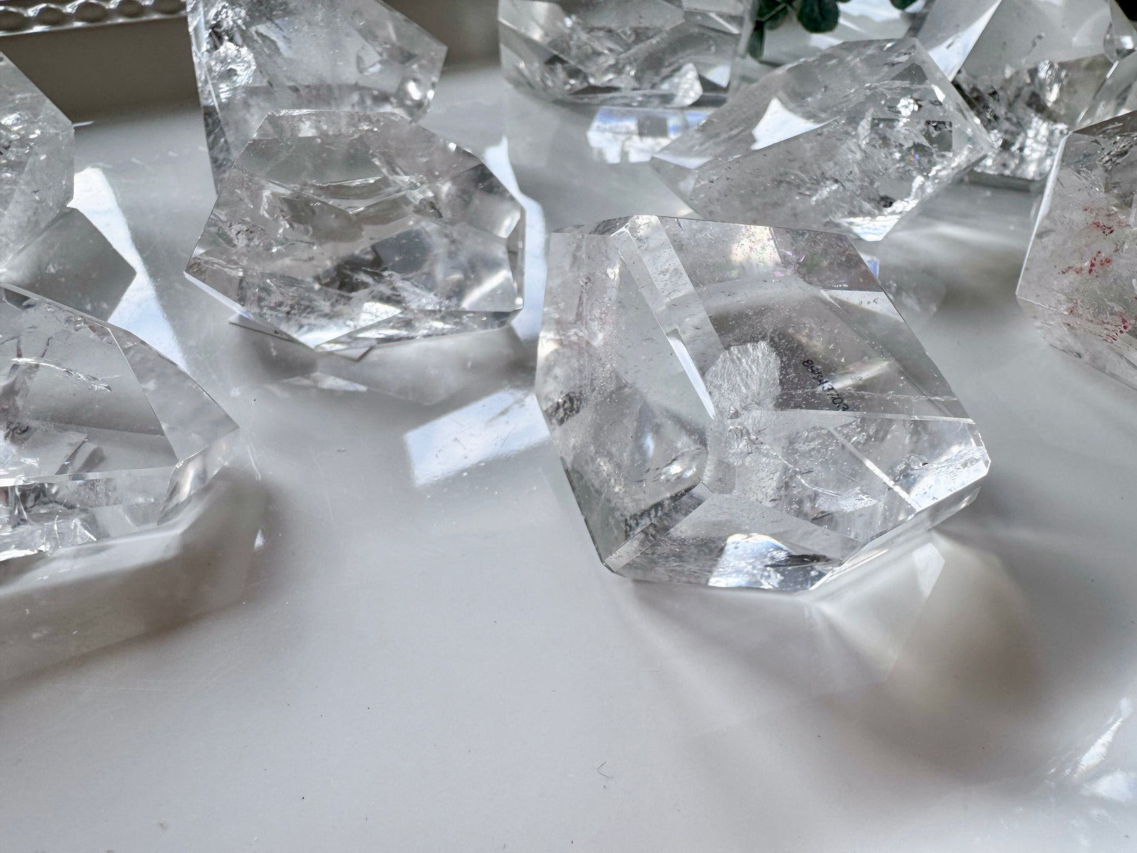 Lemurian Faceted Clear Quartz Free Form || Brazil
