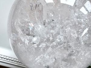 Lemurian Quartz Large Showstopper Sphere || Brazil