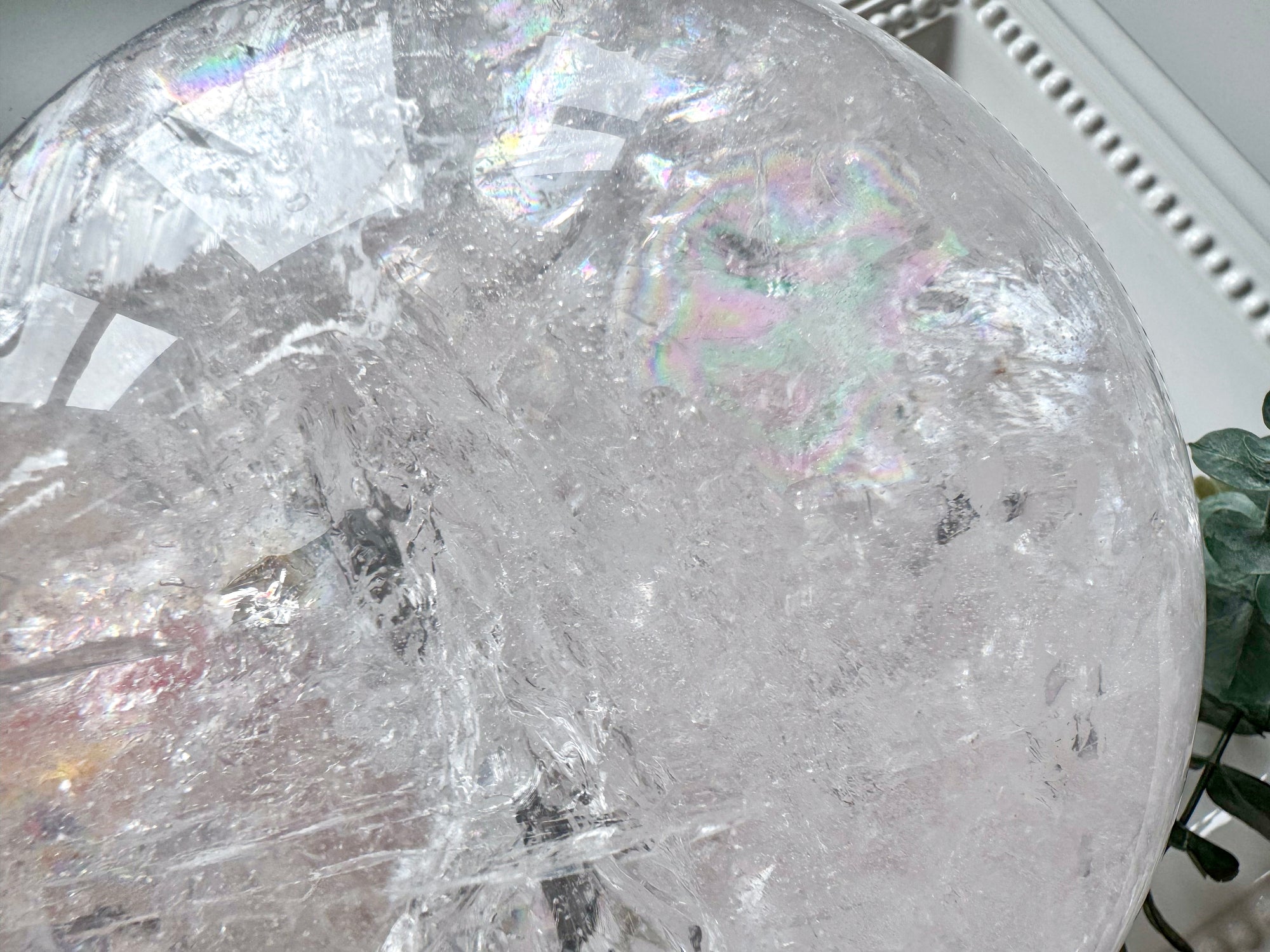 Lemurian Quartz Large Showstopper Sphere || Brazil