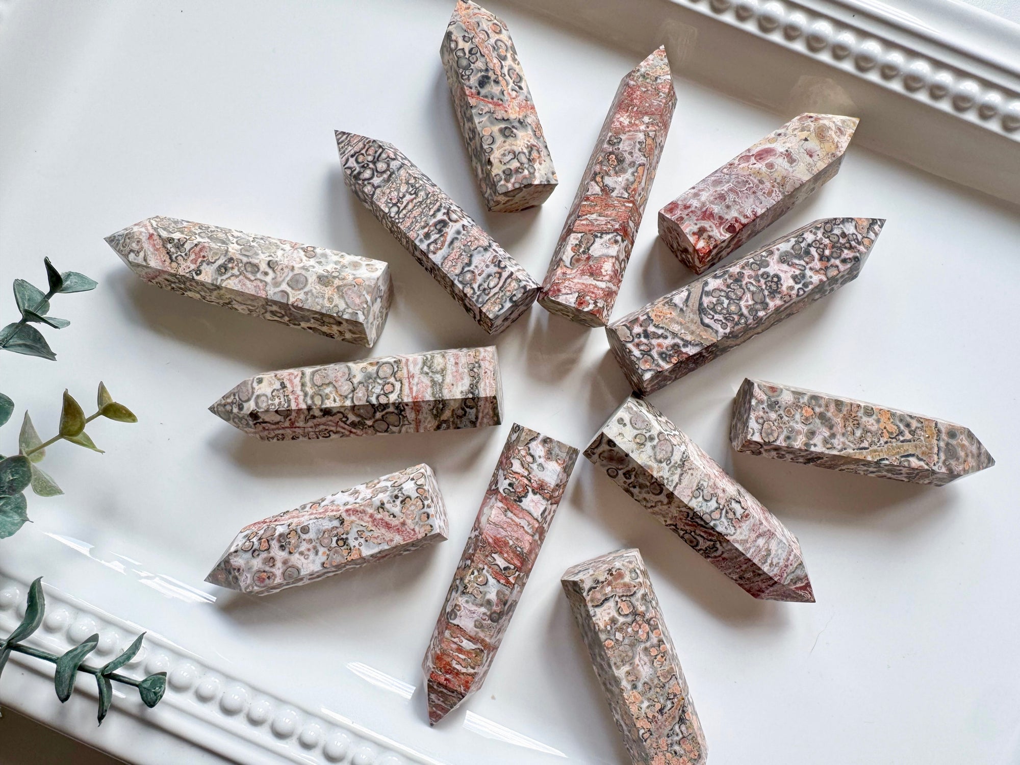 Leopard Skin Jasper Point