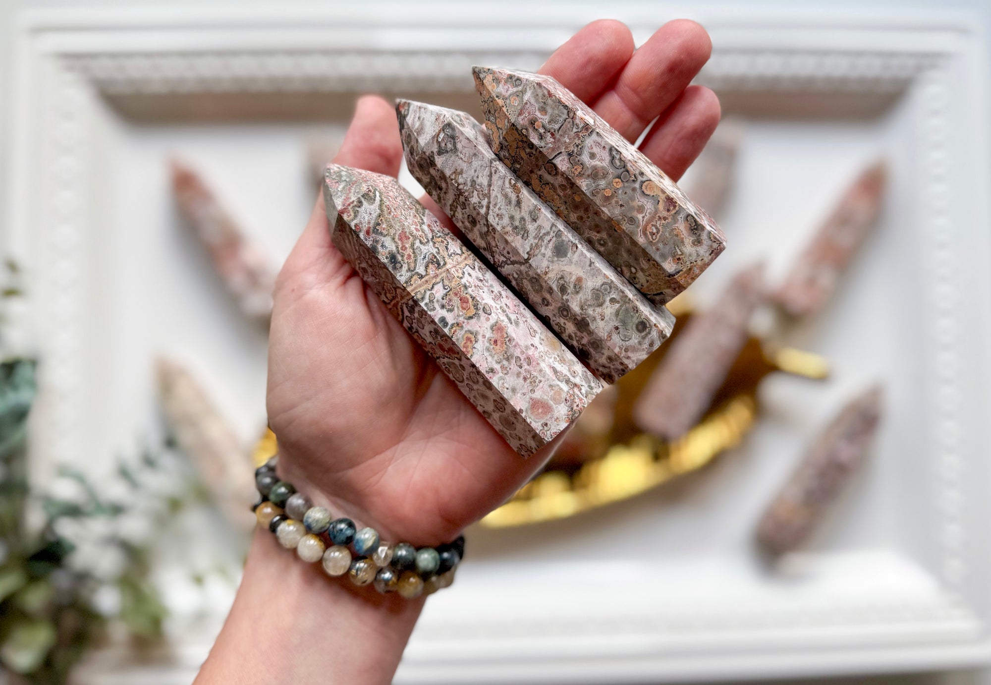 Leopard Skin Jasper Point