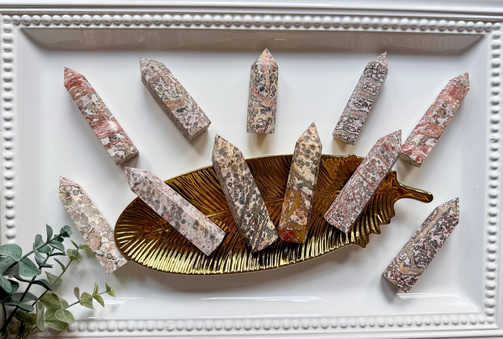Leopard Skin Jasper Point