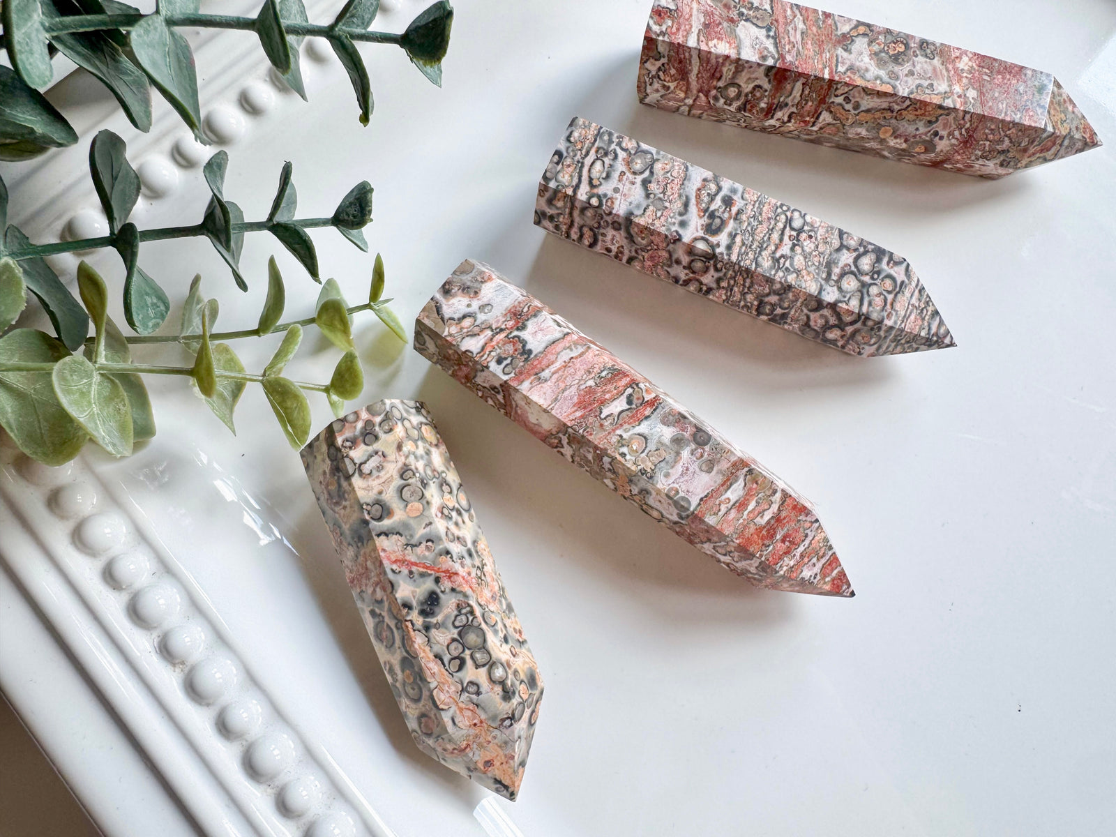 Leopard Skin Jasper Point