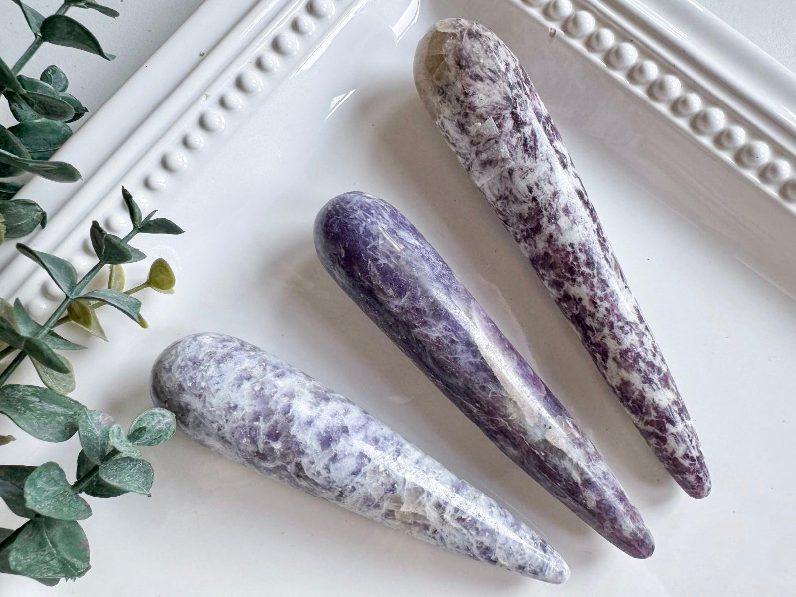 Lepidolite Massage Wand