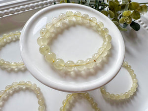 Libyan Desert Glass 8mm Bracelet