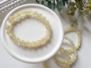 Libyan Desert Glass 8mm Bracelet