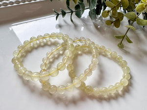 Libyan Desert Glass 8mm Bracelet