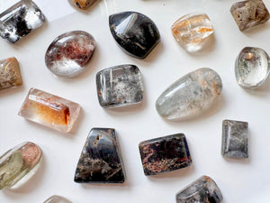 Lodolite Cabachon || Brazil