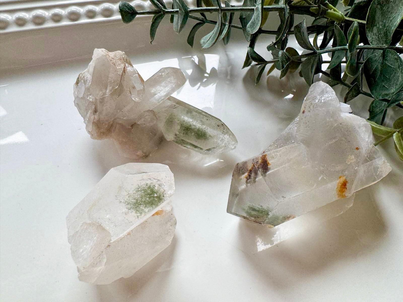 Lodolite Raw Clusters || Brazil