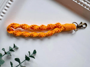 Macrame Loop Keychain
