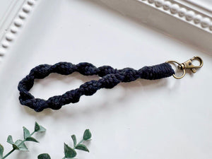 Macrame Loop Keychain