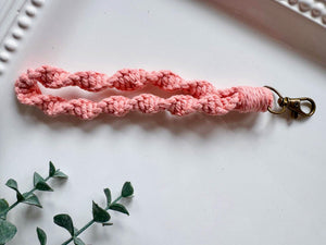 Macrame Loop Keychain