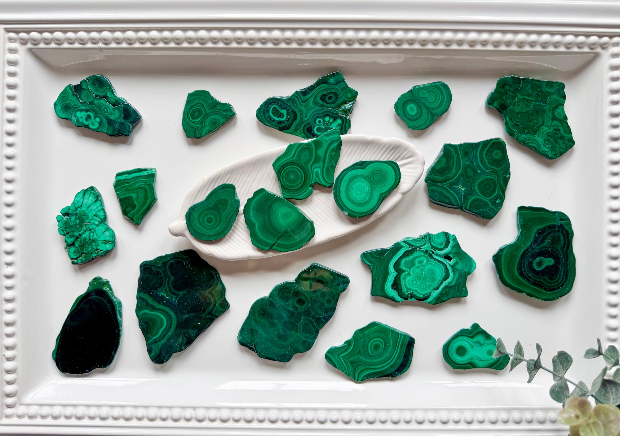 Malachite Polished Mini Slabs