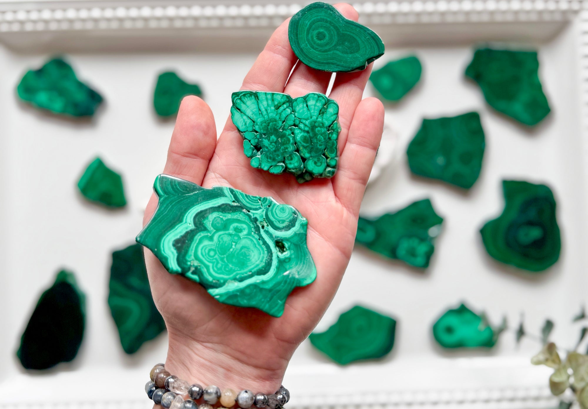 Malachite Polished Mini Slabs