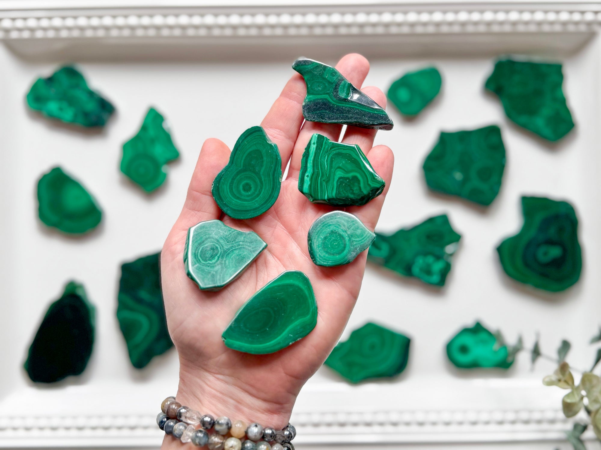 Malachite Polished Mini Slabs