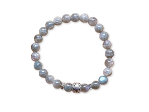 Masculine Line || Labradorite Bracelet || Reiki Infused