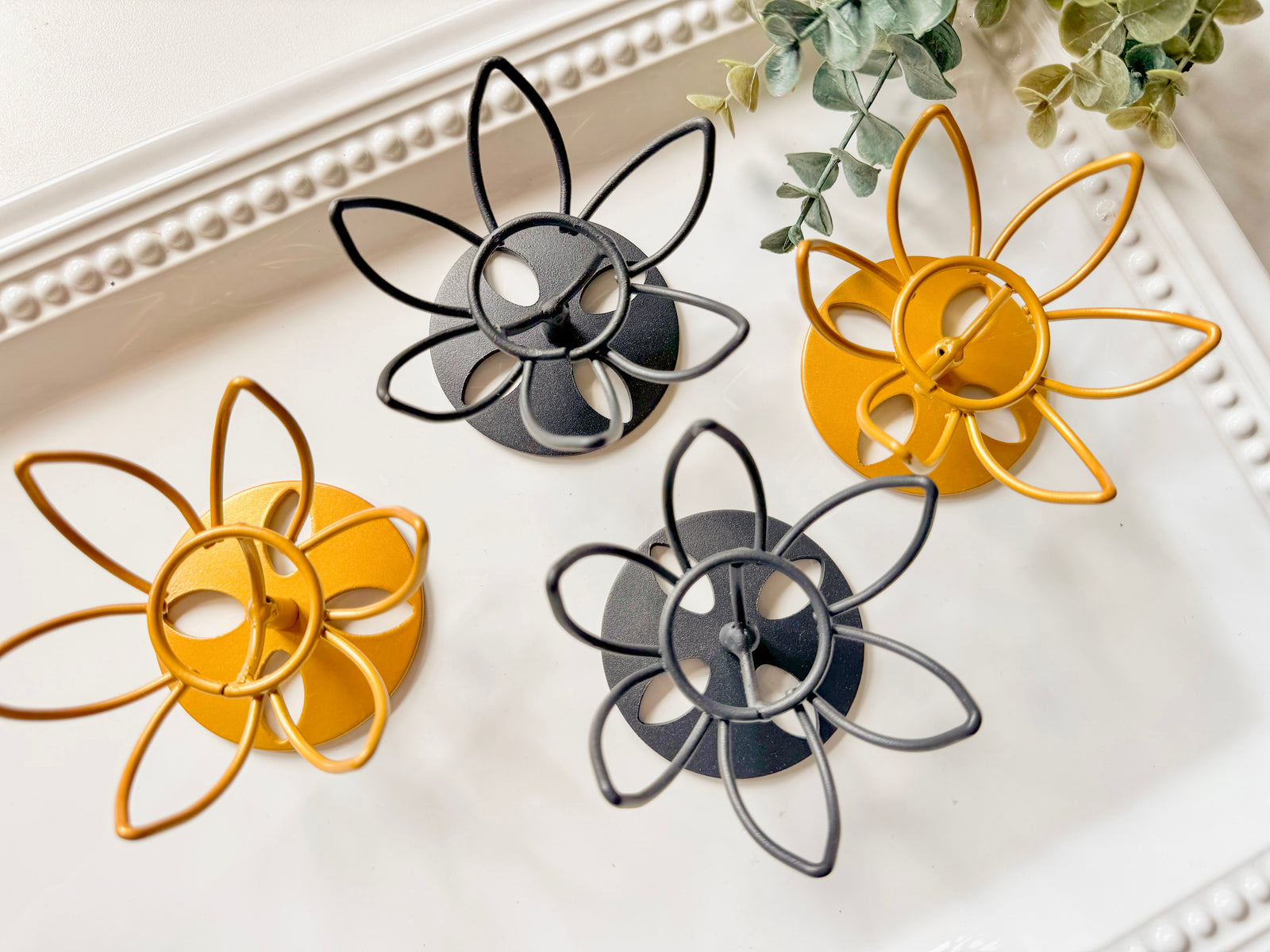 Metal Flower Stand Sphere Holder