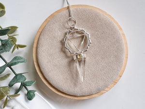 Metal Seven Chakra Pendulums