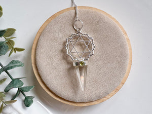 Metal Seven Chakra Pendulums