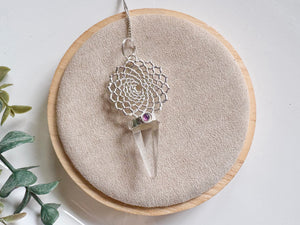 Metal Seven Chakra Pendulums