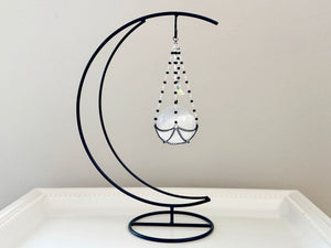 Metal Stand with Hanging Sphere Holder