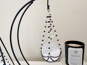 Metal Stand with Hanging Sphere Holder