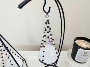 Metal Stand with Hanging Sphere Holder