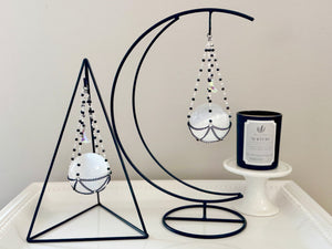 Metal Stand with Hanging Sphere Holder