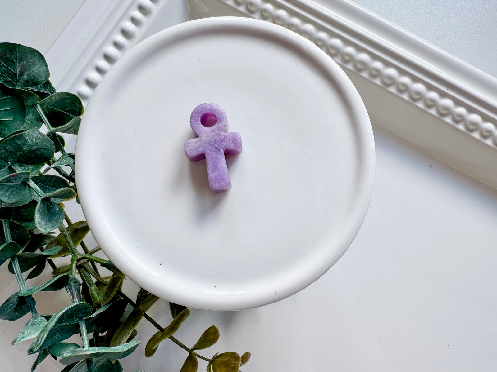 Mini Ankh Crystal Carving