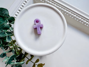 Mini Ankh Crystal Carving