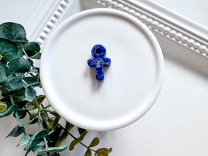 Mini Ankh Crystal Carving