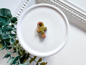 Mini Ankh Crystal Carving