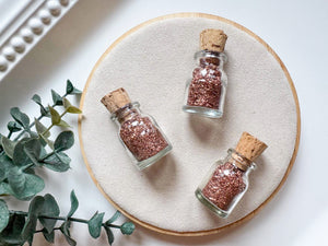 Mini Copper Wish Bottle