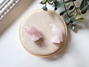 Mini Crow Crystal Carving