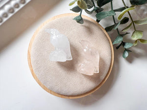 Mini Crow Crystal Carving