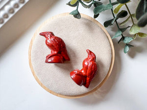 Mini Crow Crystal Carving