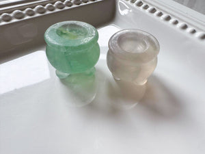 Mini Crystal Cauldron Carving || 1"