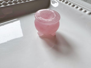 Mini Crystal Cauldron Carving || 1"