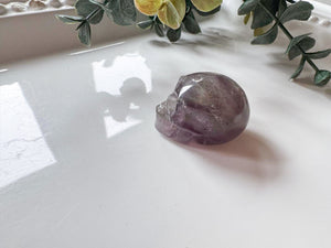 Mini Crystal Skull Carving