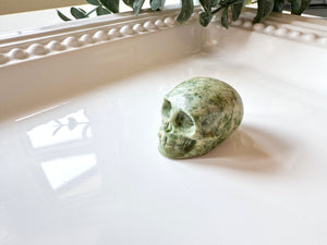 Mini Crystal Skull Carving