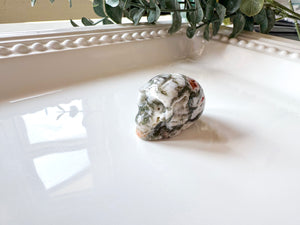 Mini Crystal Skull Carving