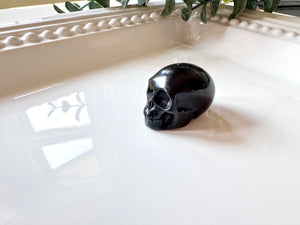 Mini Crystal Skull Carving