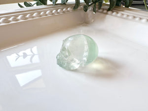 Mini Crystal Skull Carving