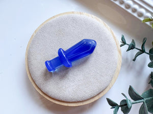 Mini Crystal Sword Carving