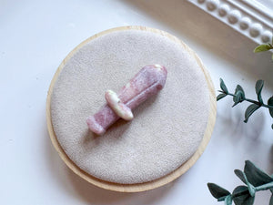 Mini Crystal Sword Carving