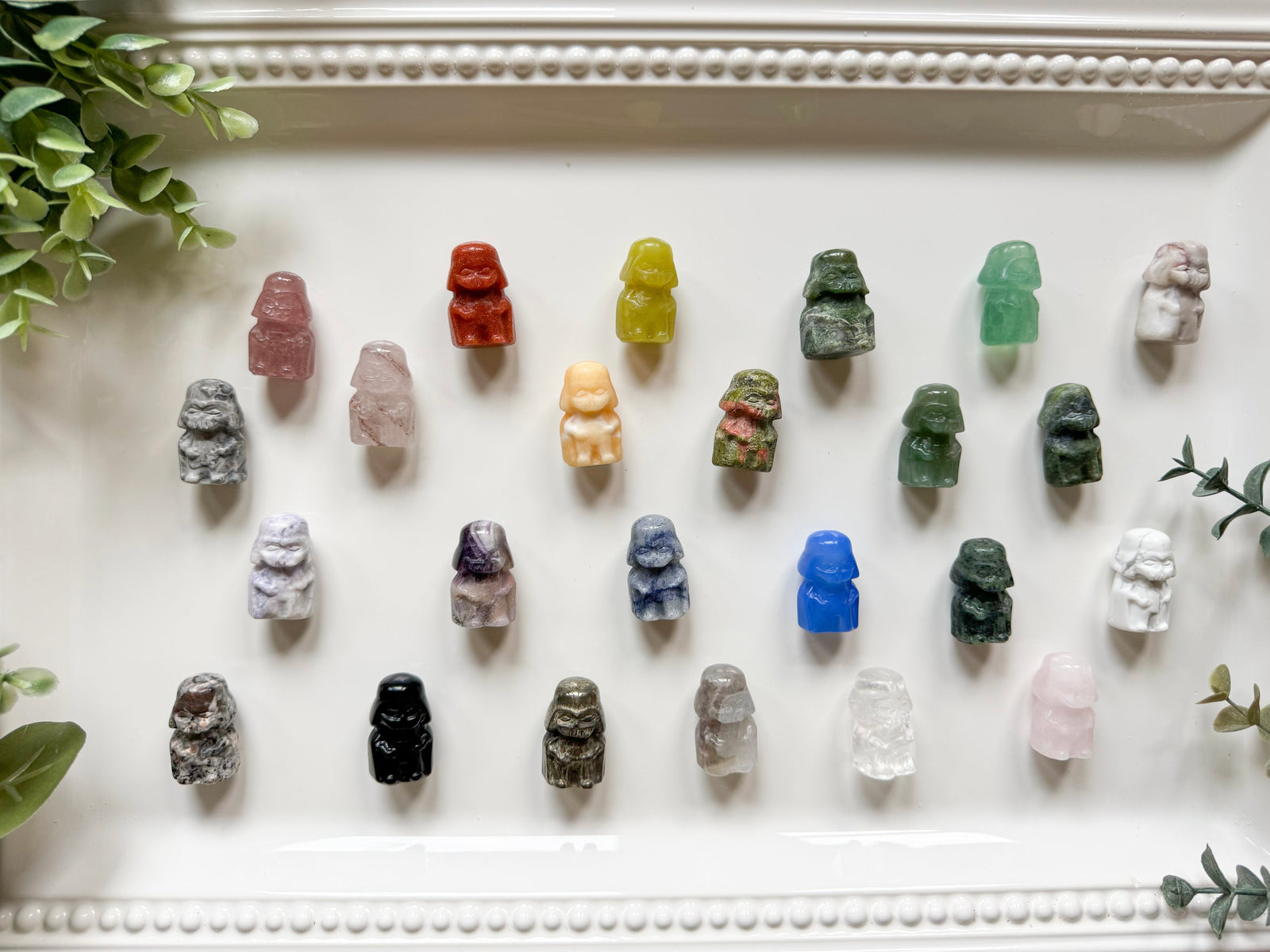 Mini Darth Vader Crystal Carving