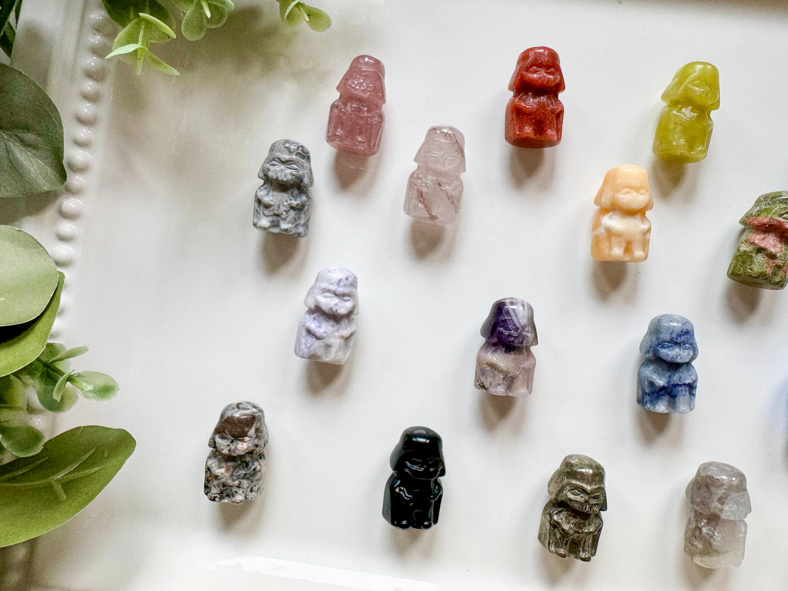 Mini Darth Vader Crystal Carving