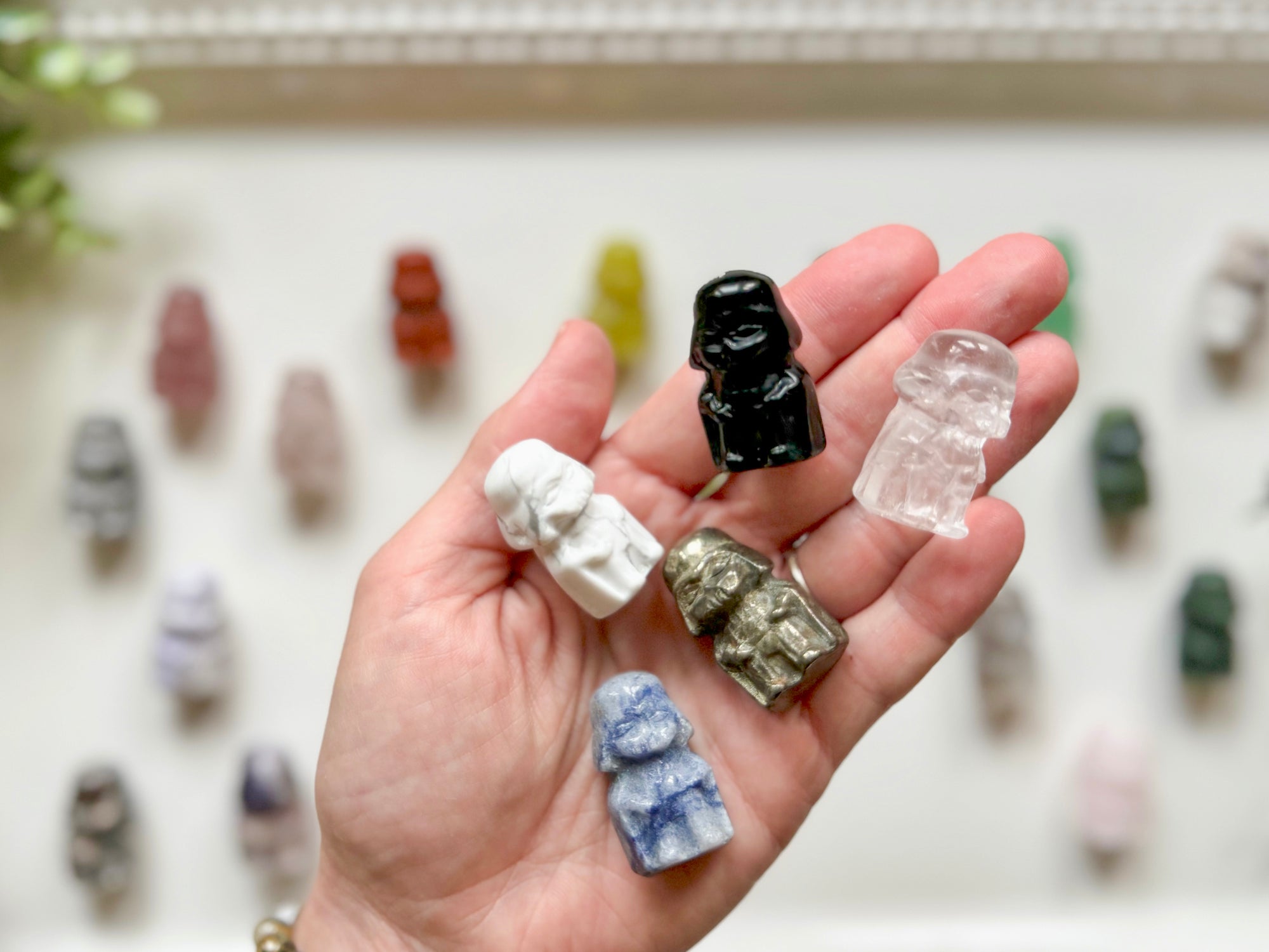 Mini Darth Vader Crystal Carving