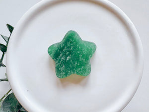 Mini Flat Star Crystal Carving