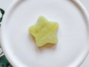 Mini Flat Star Crystal Carving